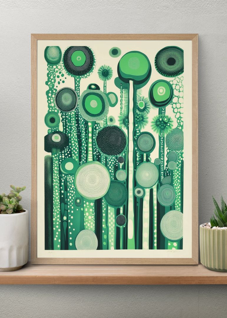 Dotted floers in green vibes