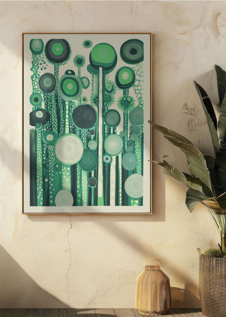 Dotted floers in green vibes