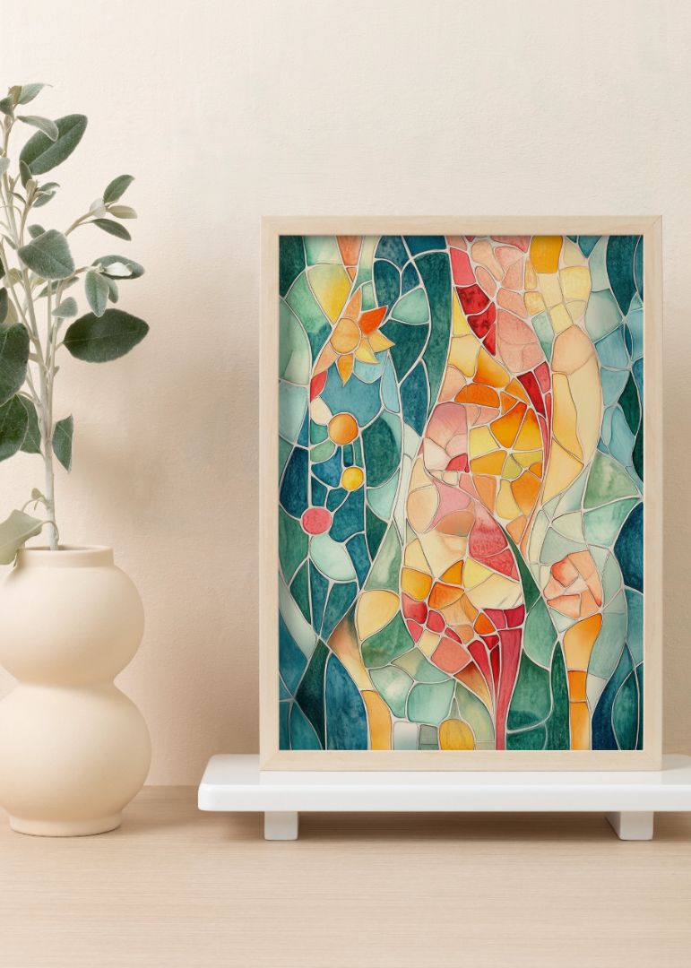 Elegant Stained Glass