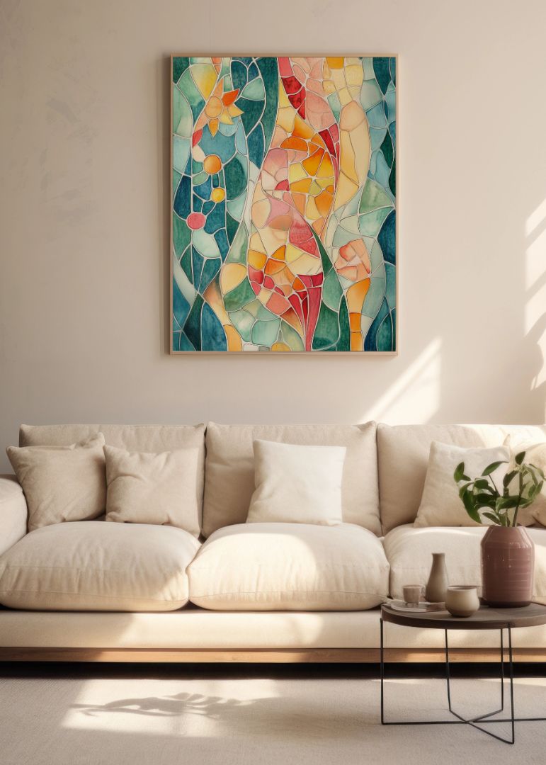 Elegant Stained Glass