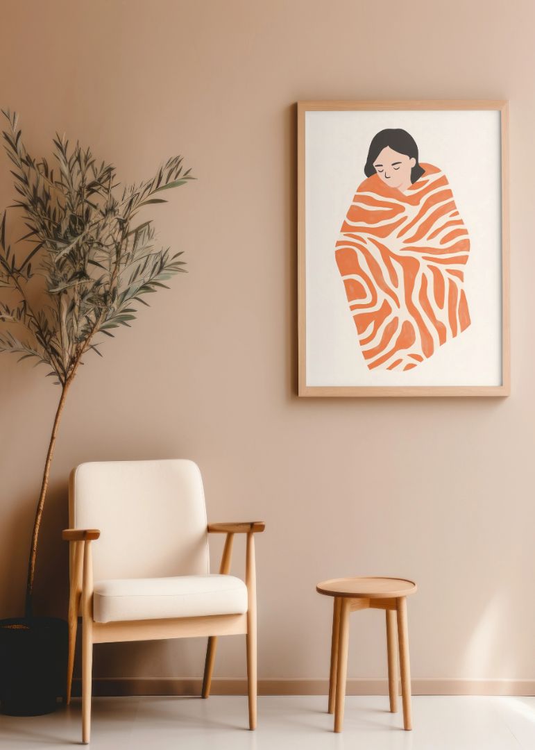 Soft Girl Orange Pastel