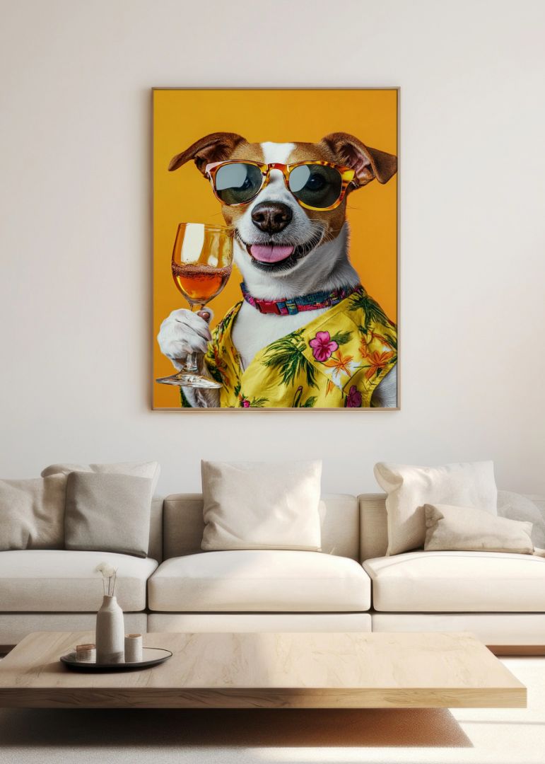 Tropical Russell Terrier