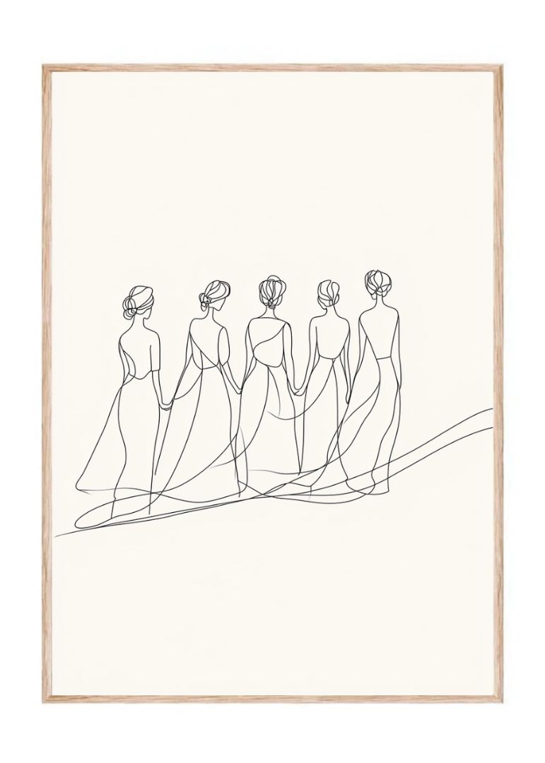 Adorable Circle of Ladies
