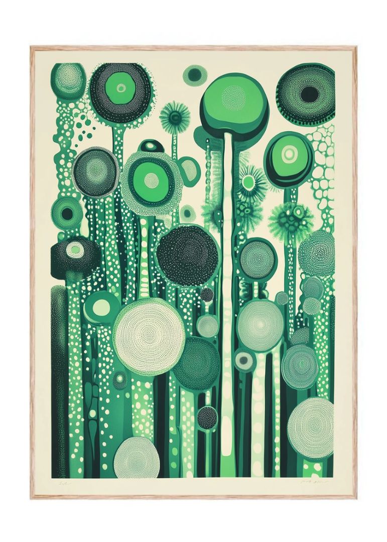 Dotted floers in green vibes