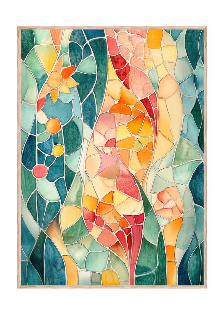 Elegant Stained Glass