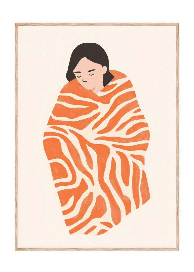 Soft Girl Orange Pastel