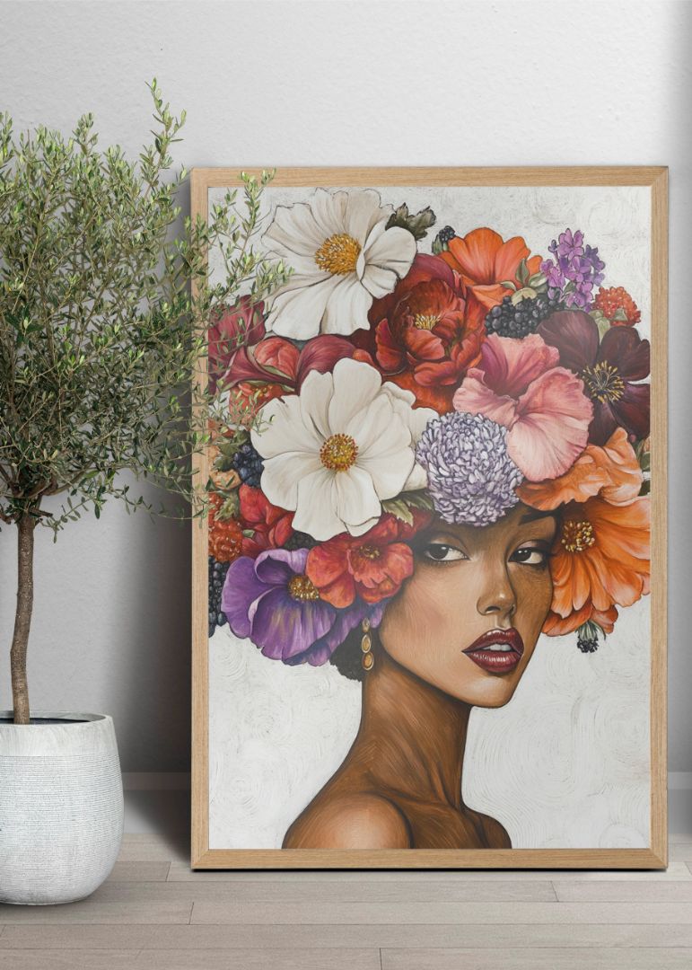 Flowerhat for the lady