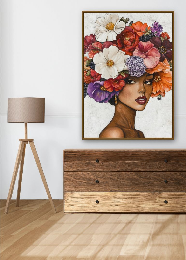 Flowerhat for the lady