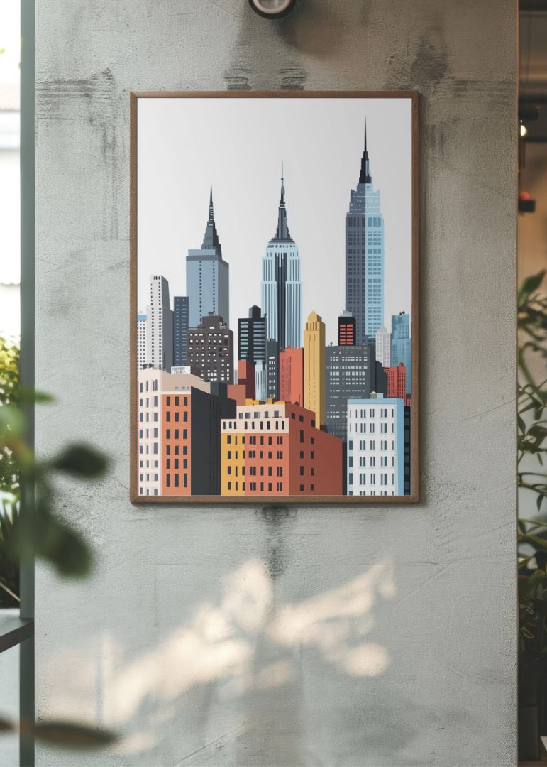 Illustration of Empire State Bldg.