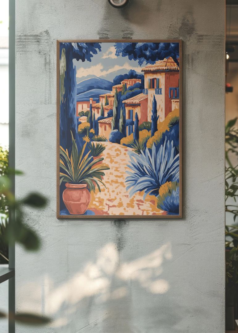 Narrow Garden in the City