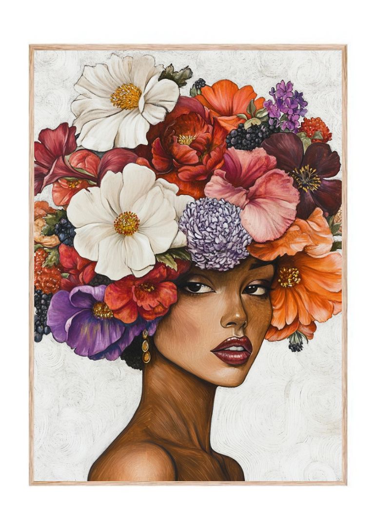 Flowerhat for the lady