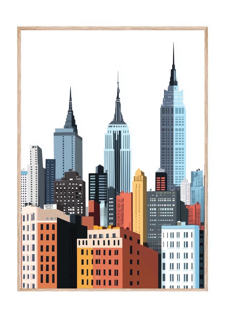 Illustration of Empire State Bldg.