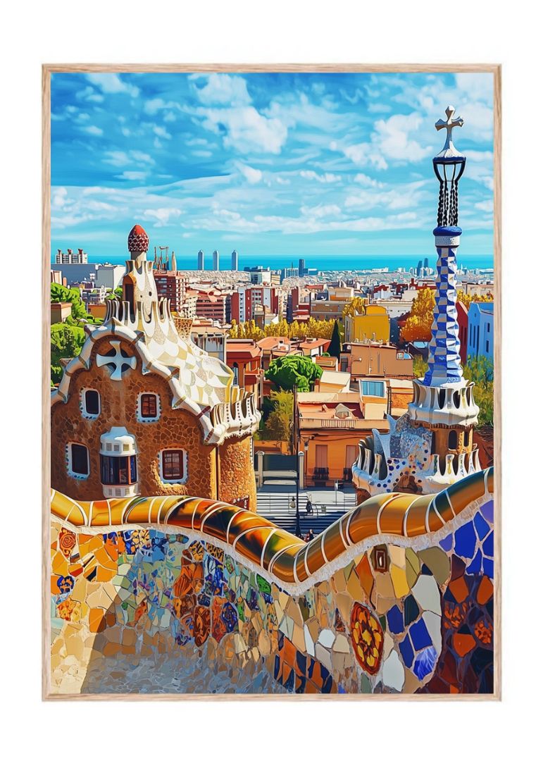 Park, Güell Barcelona