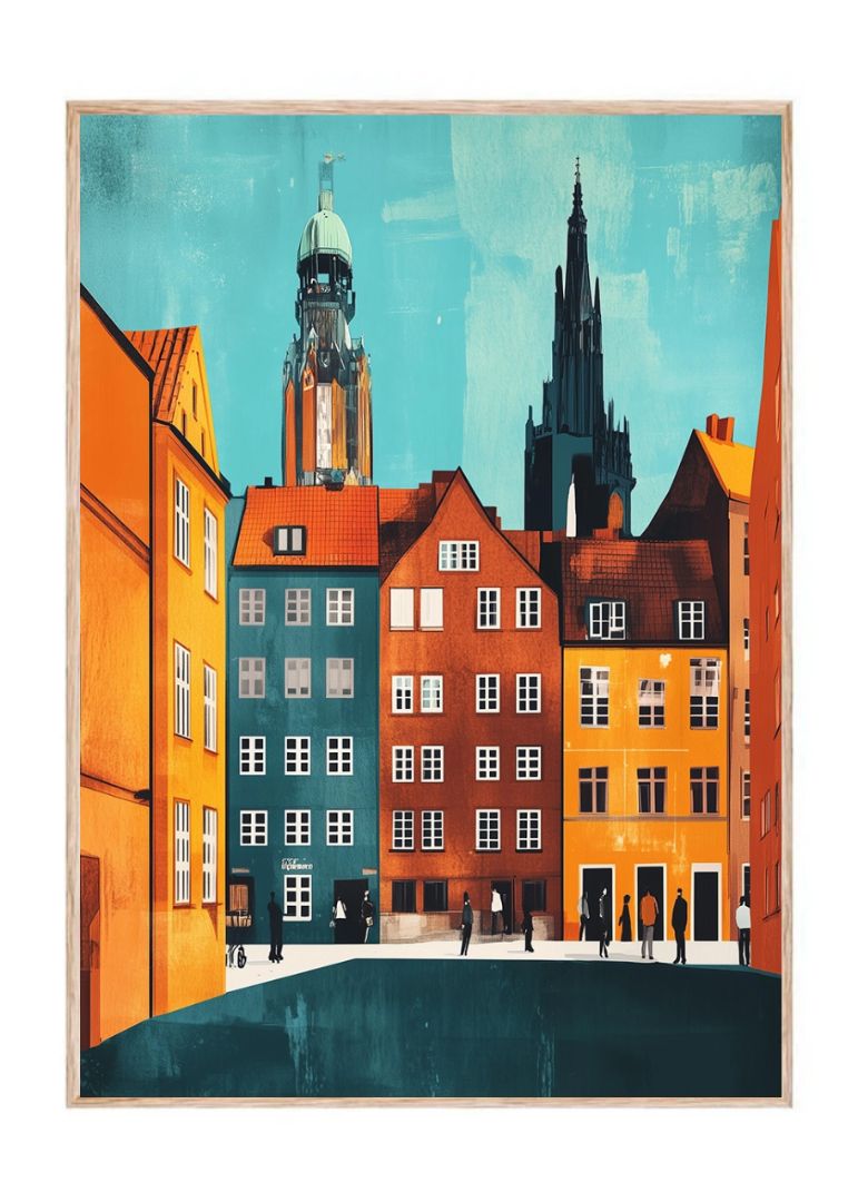 Vibrant Stockholm Cityscape