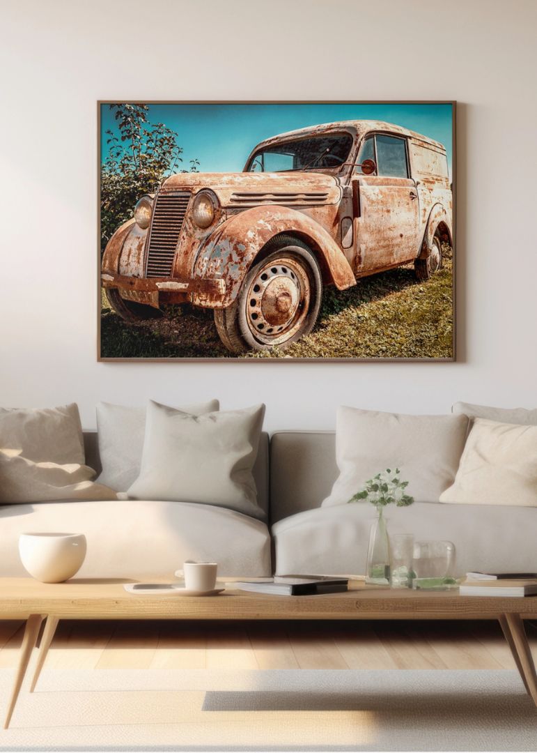 Aged Classic Car