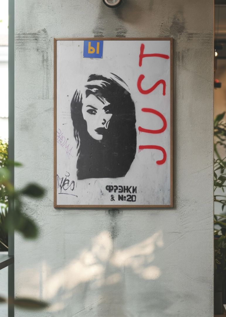 Nikon black graffiti