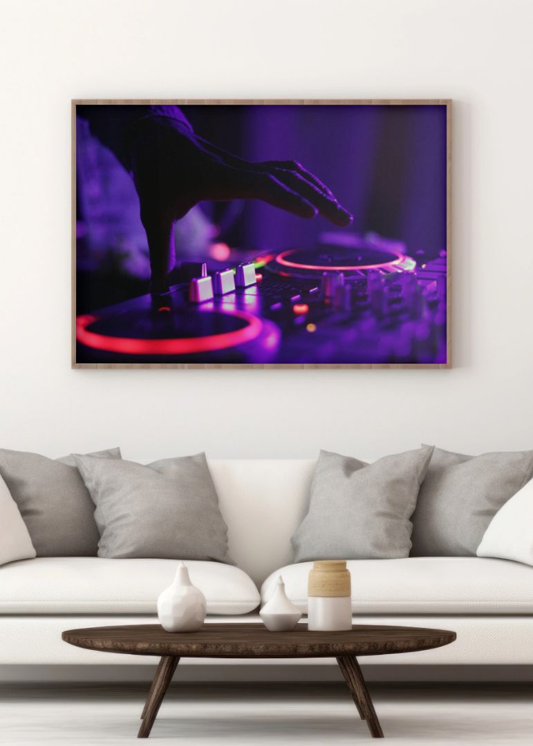 Turntable dj