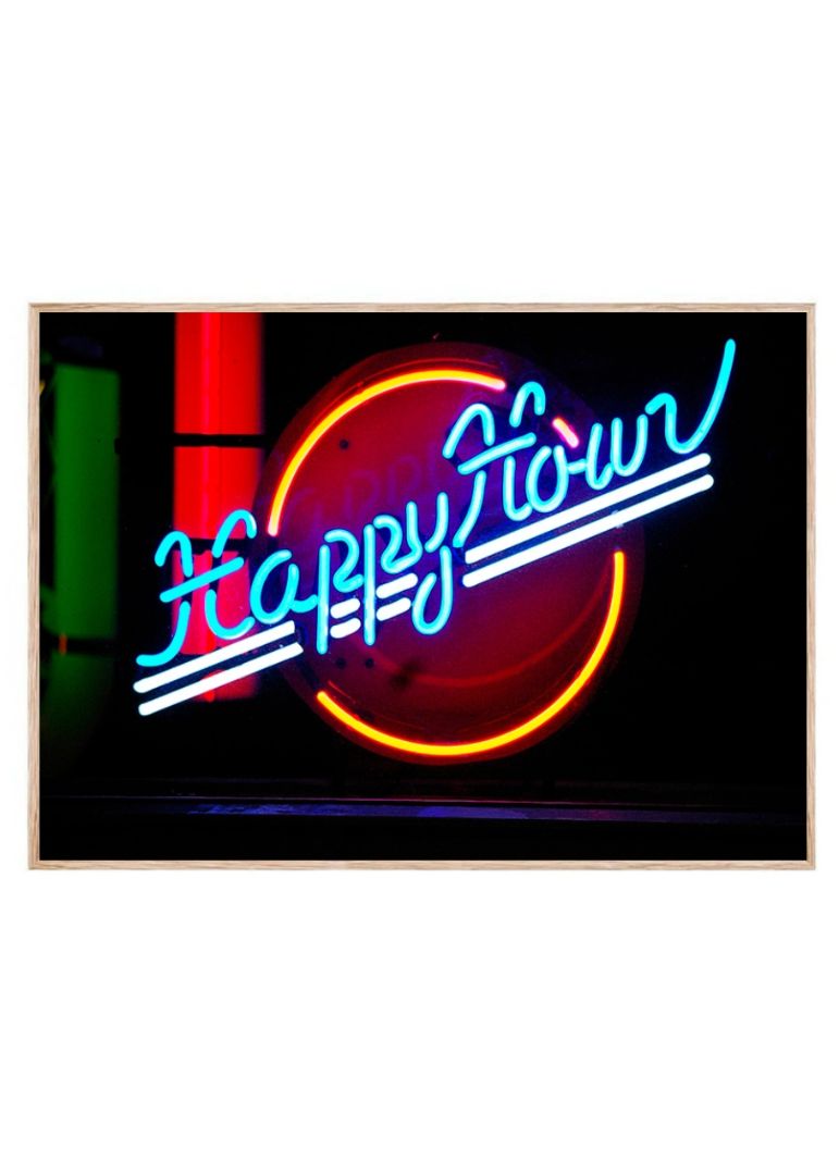 Happy hour neon