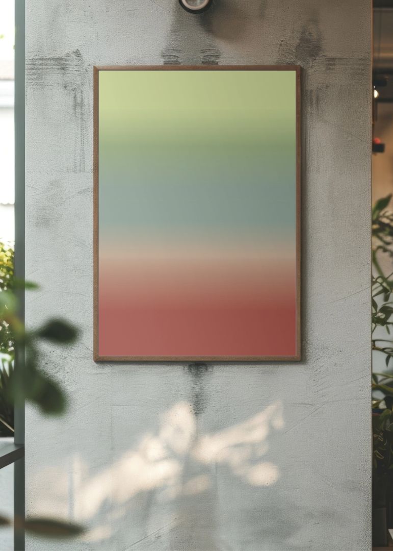 Gradient dessert