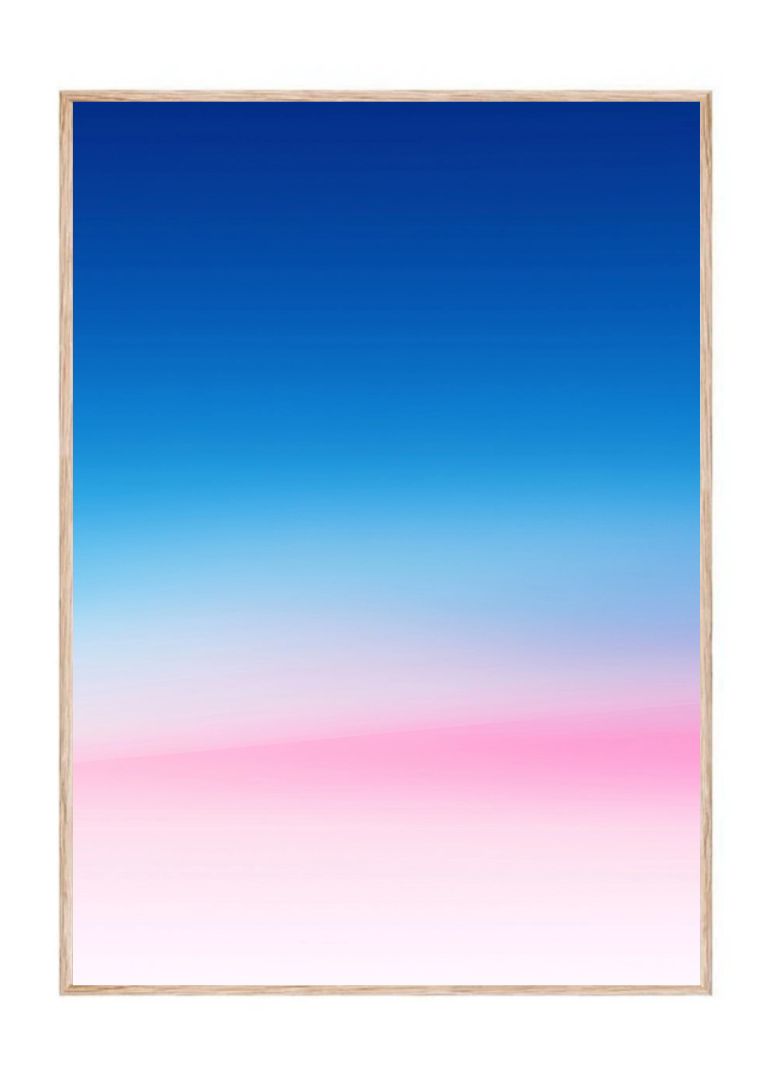 Pink sky sunset