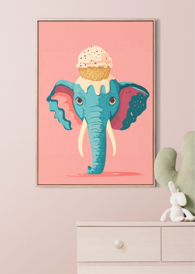 Cupcake på hovedet