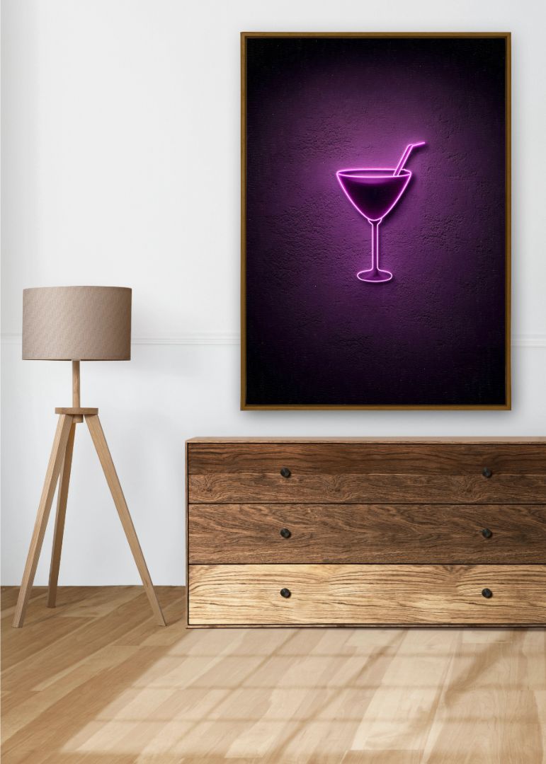 Cocktail i neon