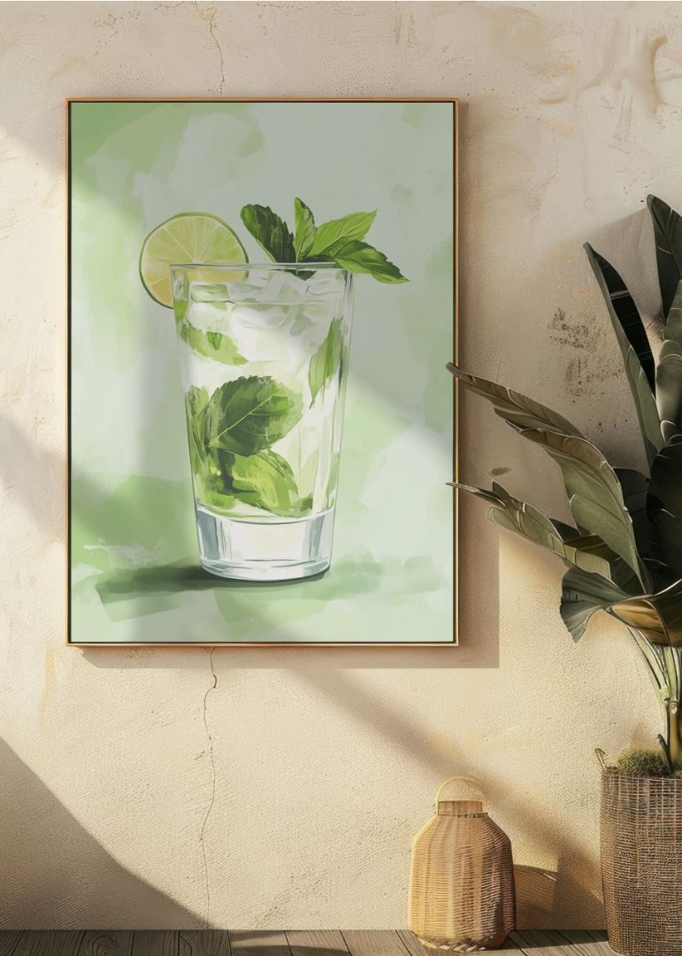The mojito drink