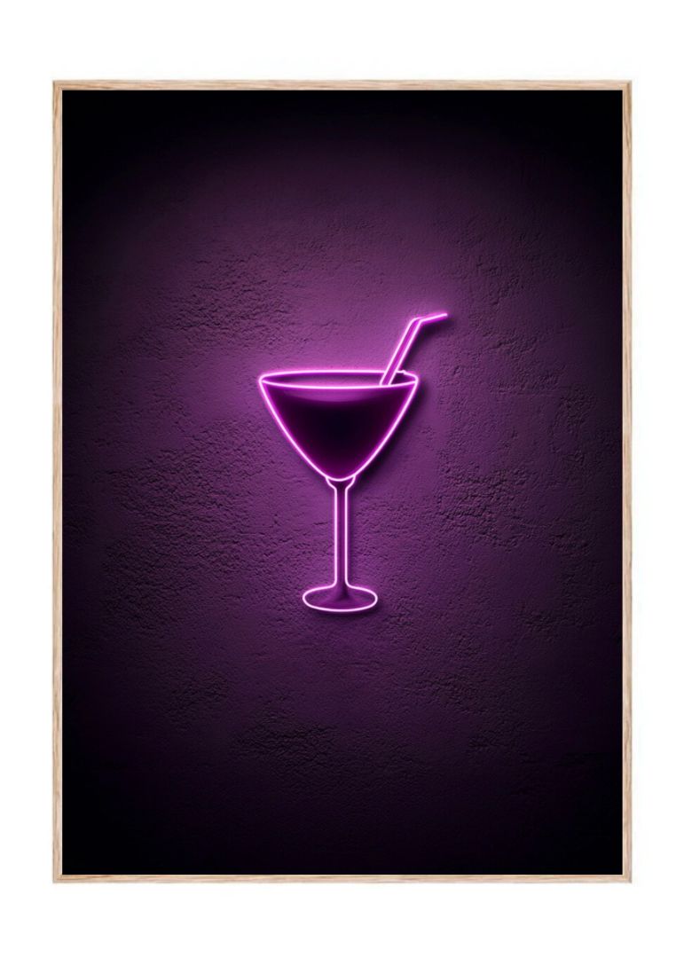 Cocktail i neon