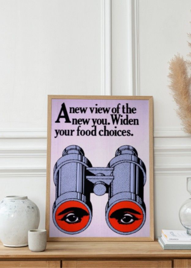 A new view of the new you -widen your food choices