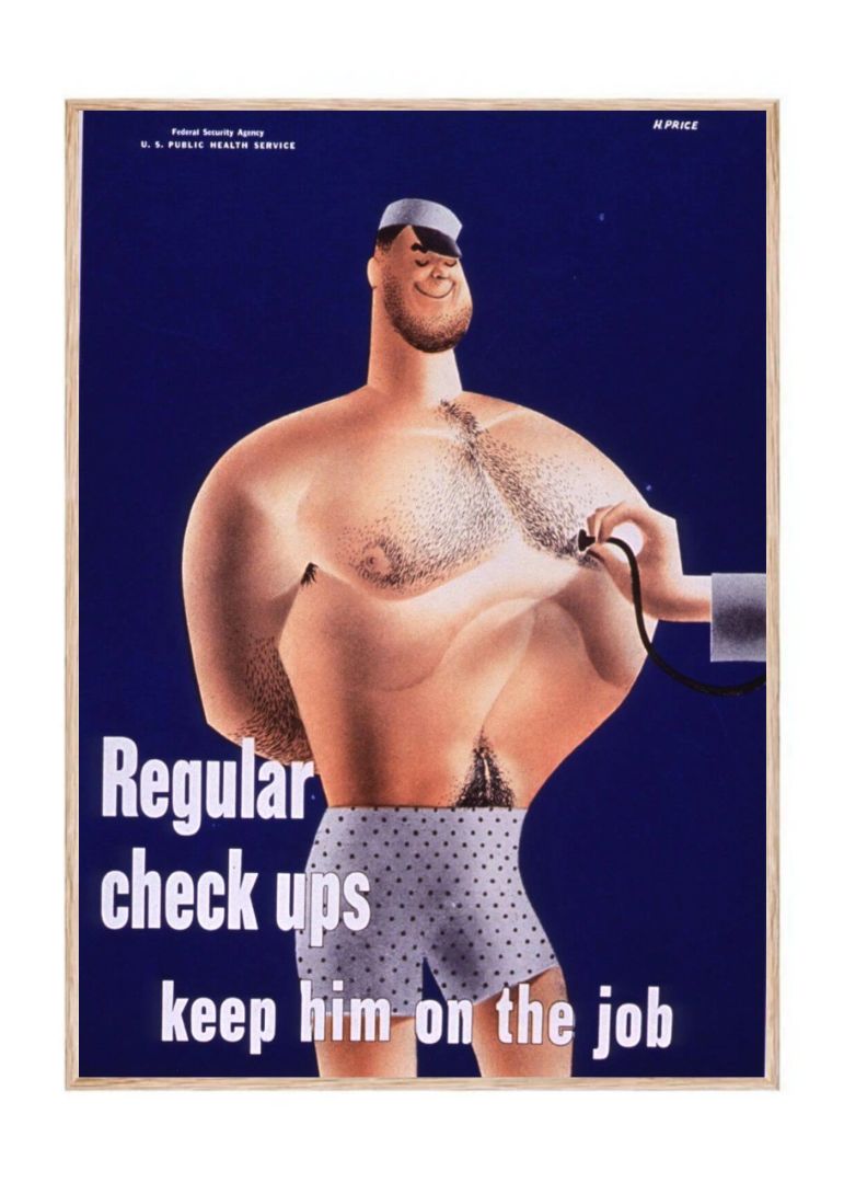 Regular check ups -keep him on the job