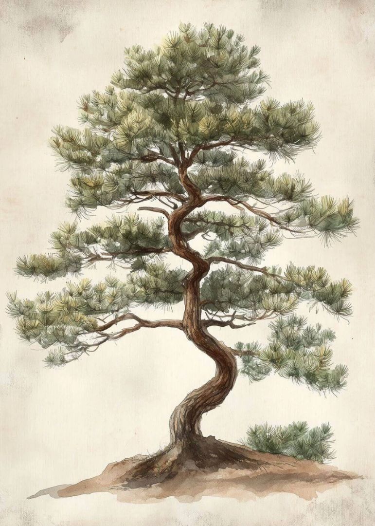 The pine tree