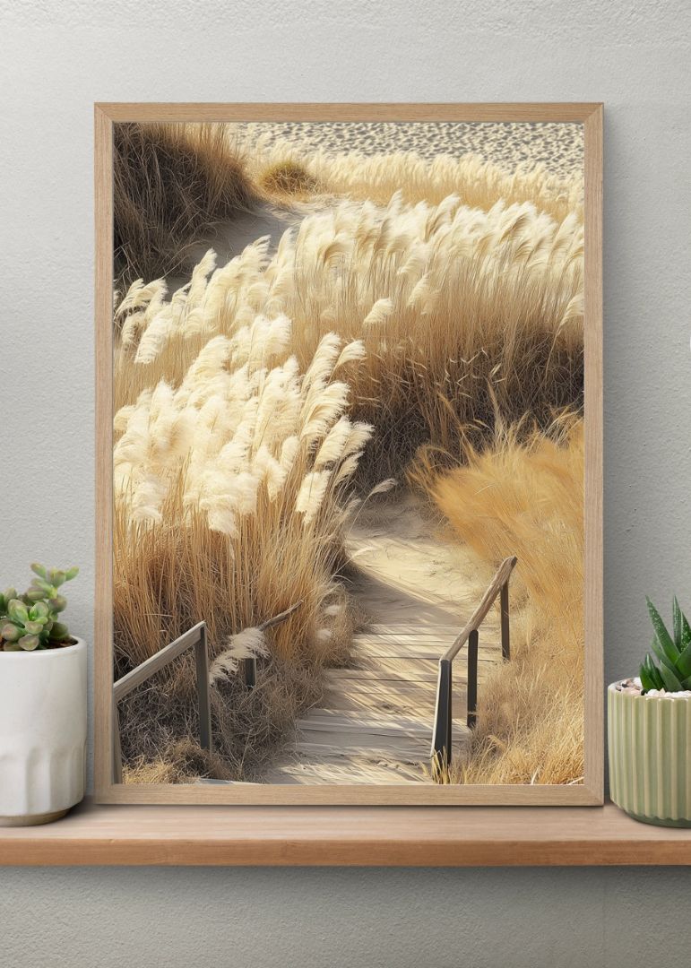 Desiccated Pampas Grass