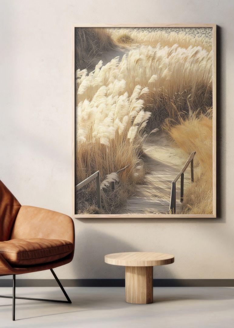 Desiccated Pampas Grass