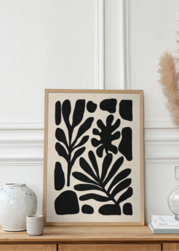 Elegant Black Ink