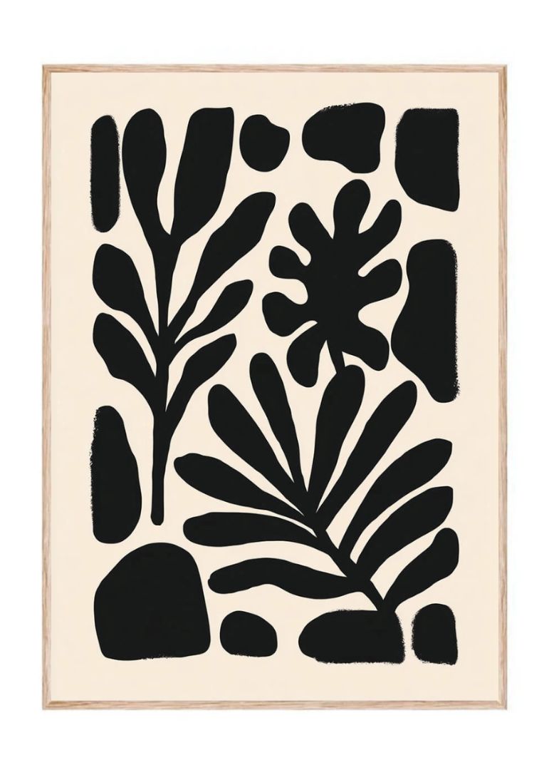 Elegant Black Ink