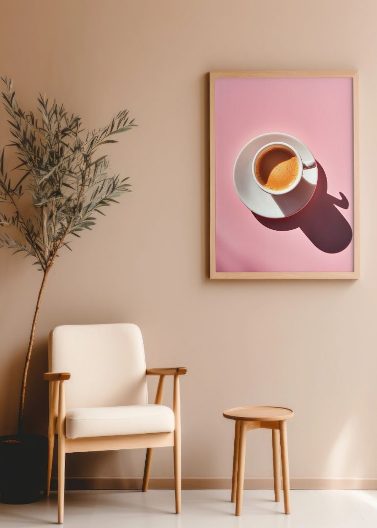 The pink coffee day