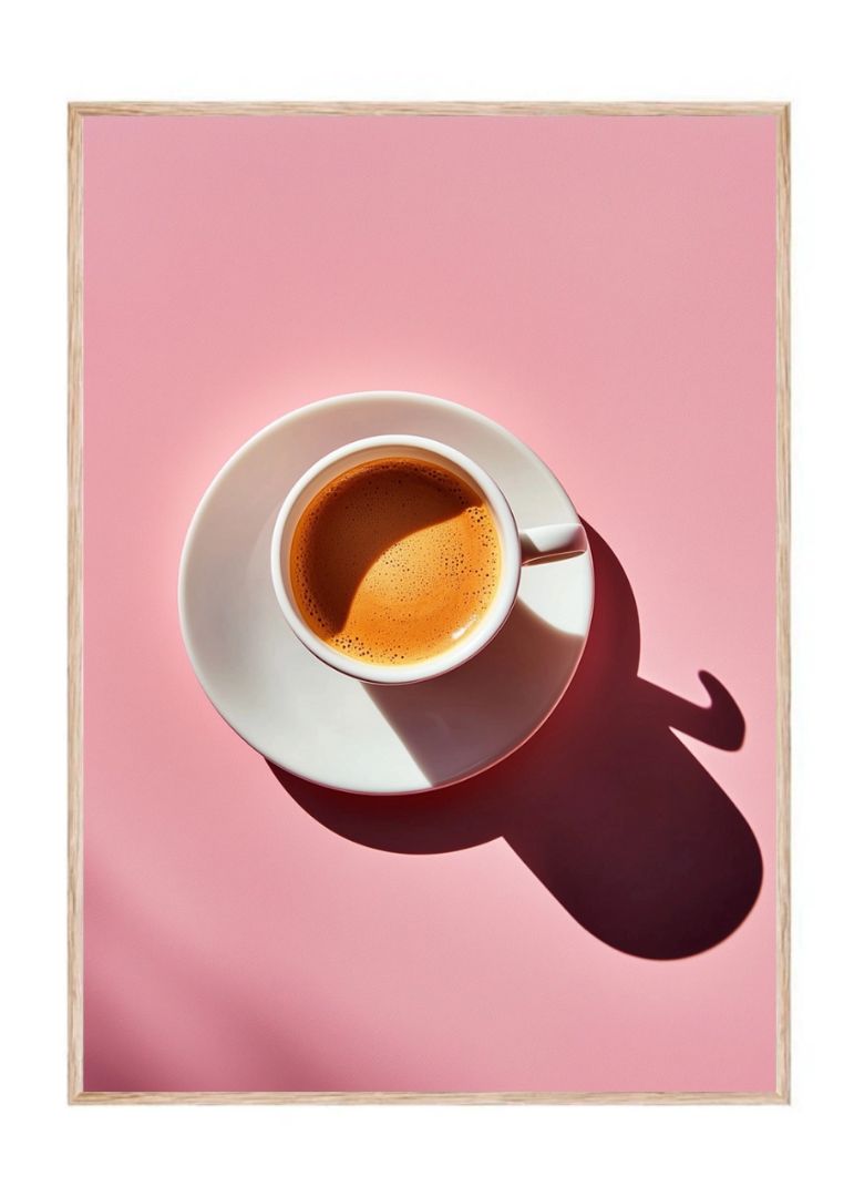 The pink coffee day