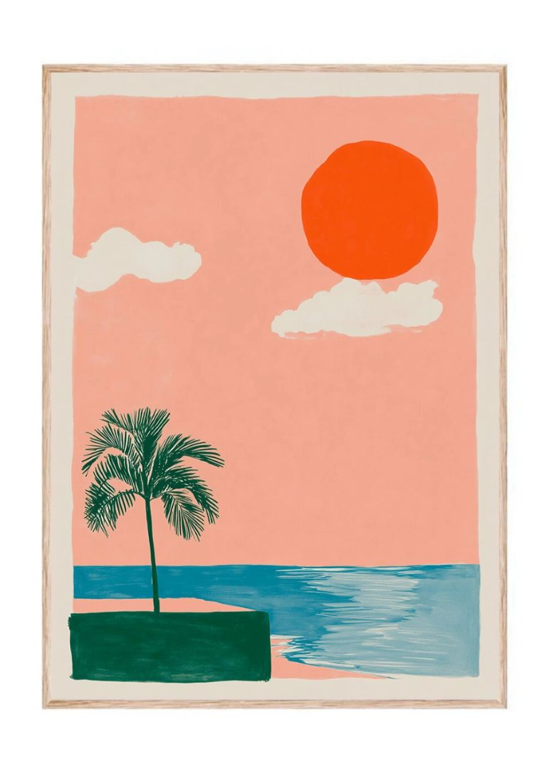 Beach Lone Tree