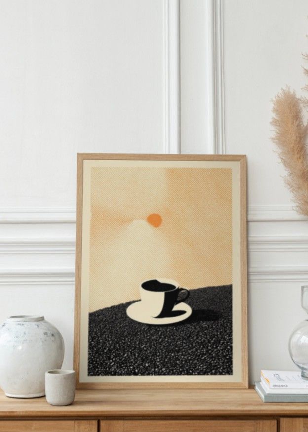 Hot Retro Coffee