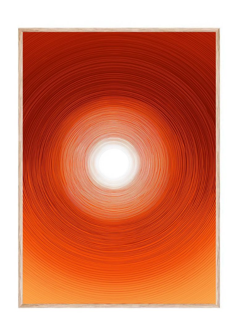 White sun