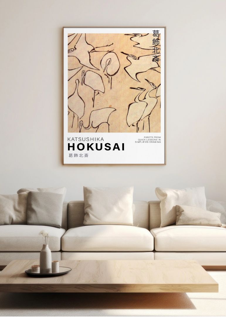 Egrets from Quick Lessons in Simplified Drawing