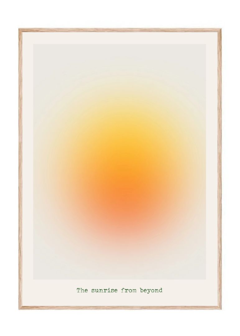 The sunrise from beyond