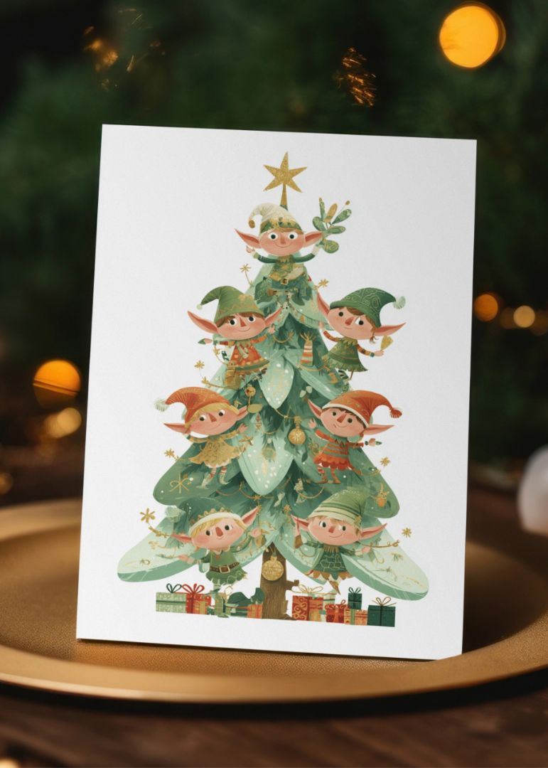 Nissevenner i juletræet