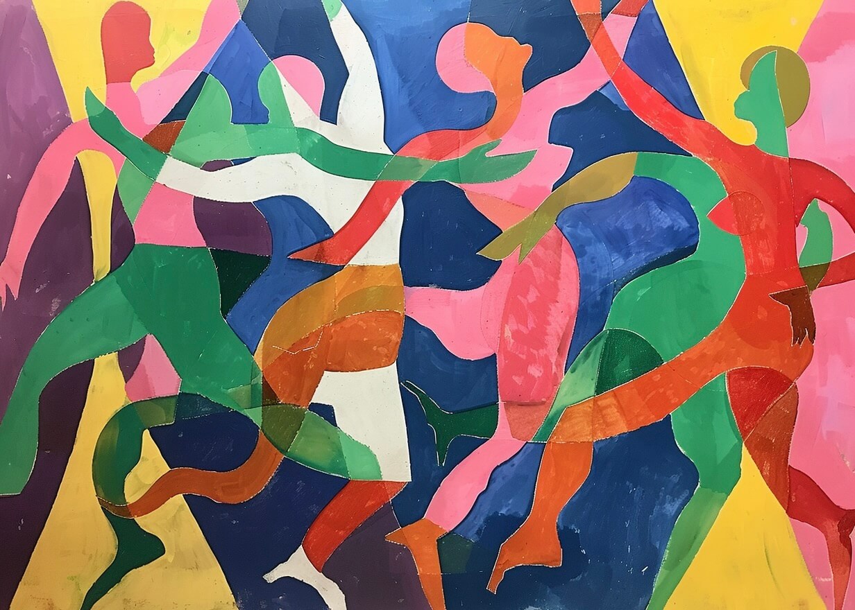 Dancing - Matisse Style