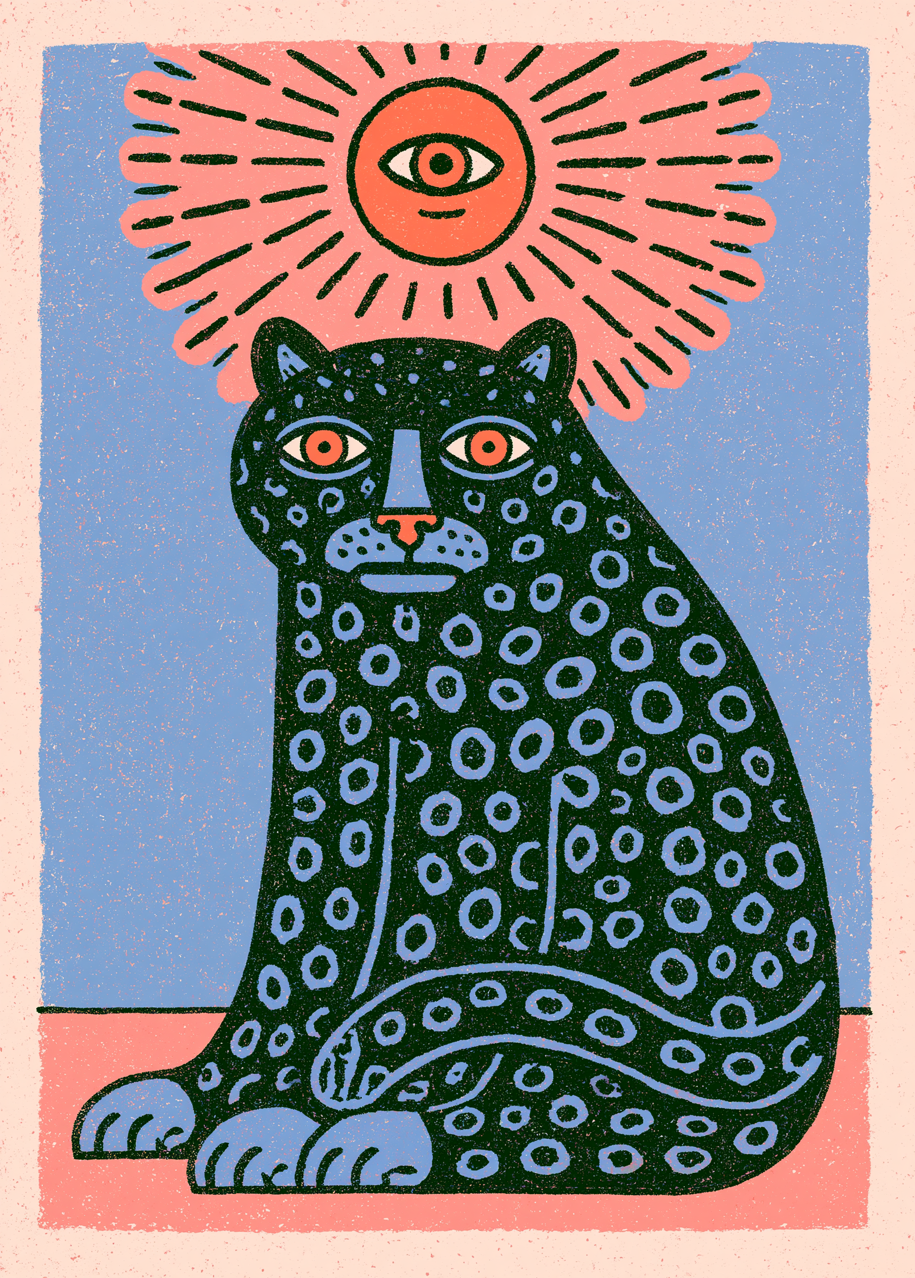 Den Ensomme Leopard
