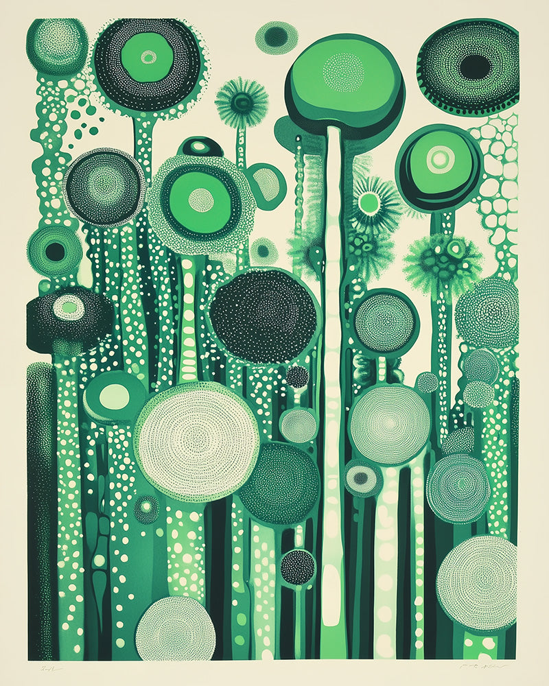 Dotted floers in green vibes