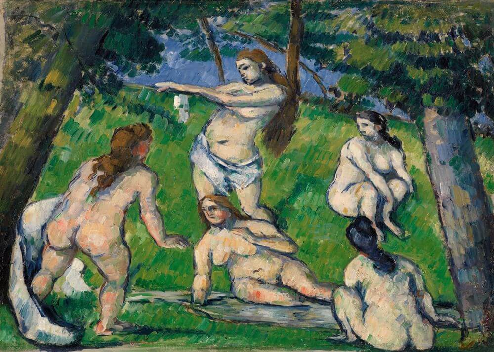 Five Bathers (Cinq baigneuses) (ca. 1877â1878)