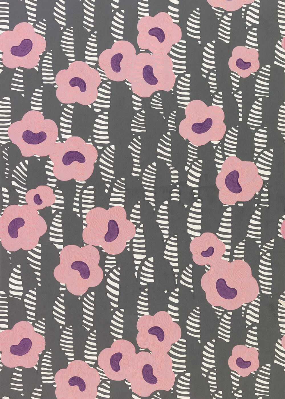 Flower print in blush