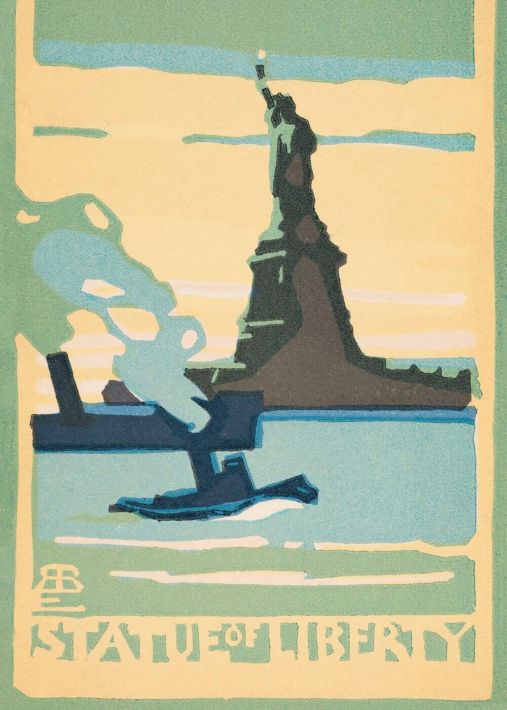 Frihedsgudinden reklame