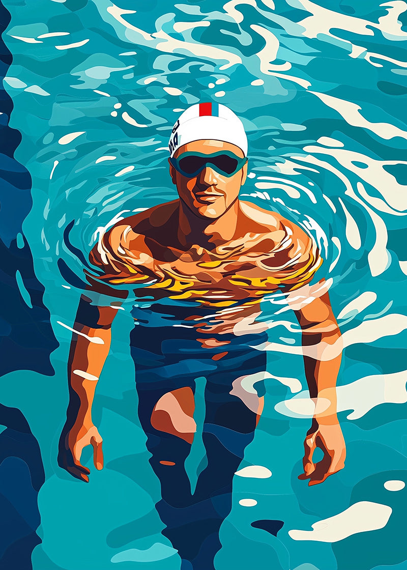 Guldmedaljesvømmeren